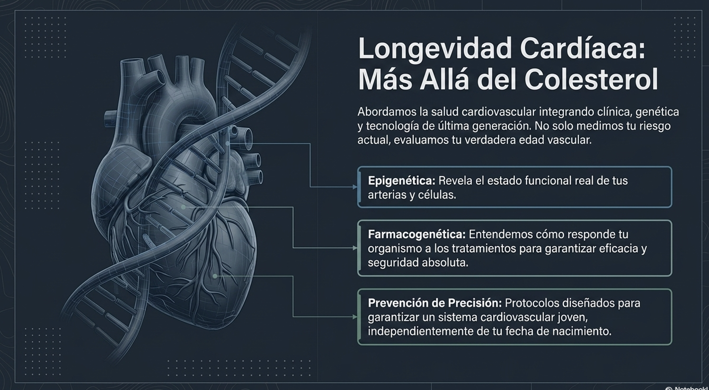 Longevidad cardíaca: más allá del colesterol
