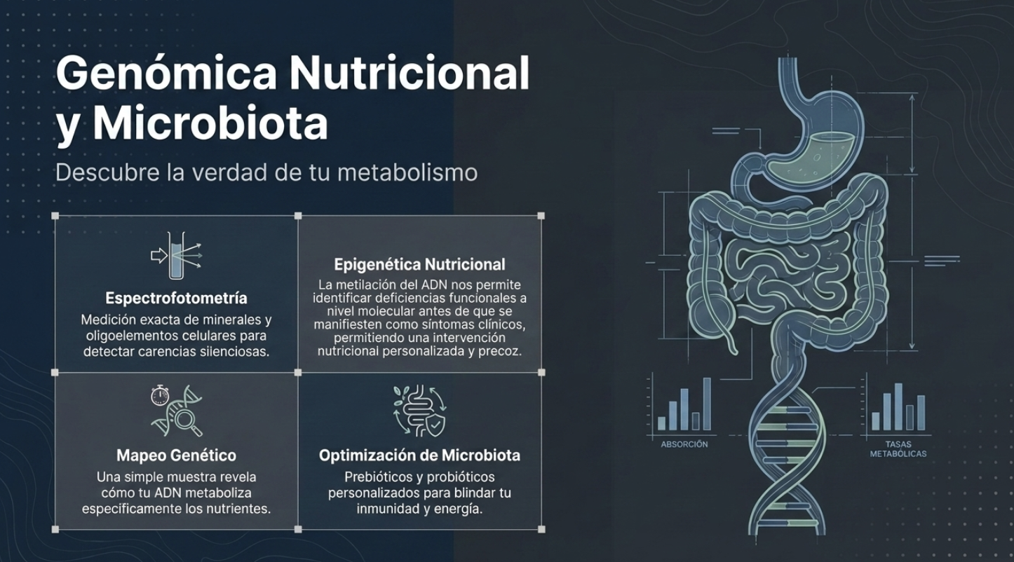 Genómica Nutricional y Microbiota